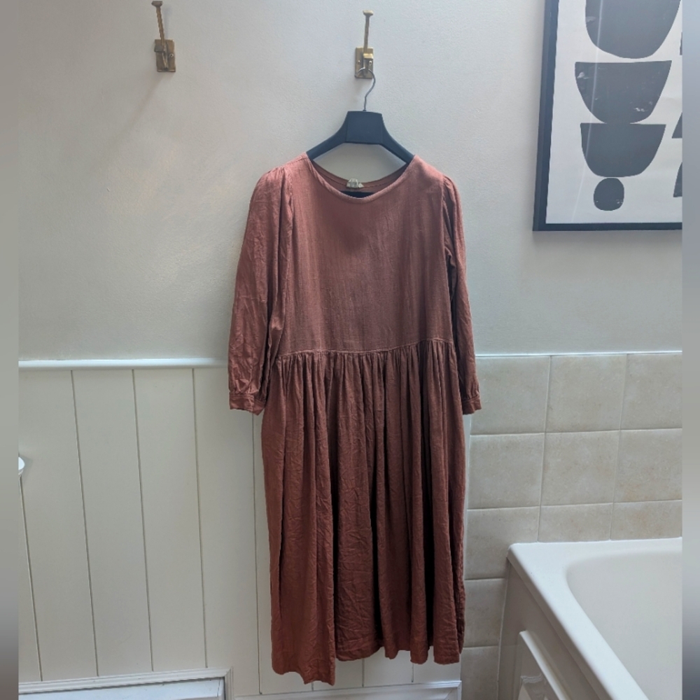 Shelter 100% Linen Gloria Dress